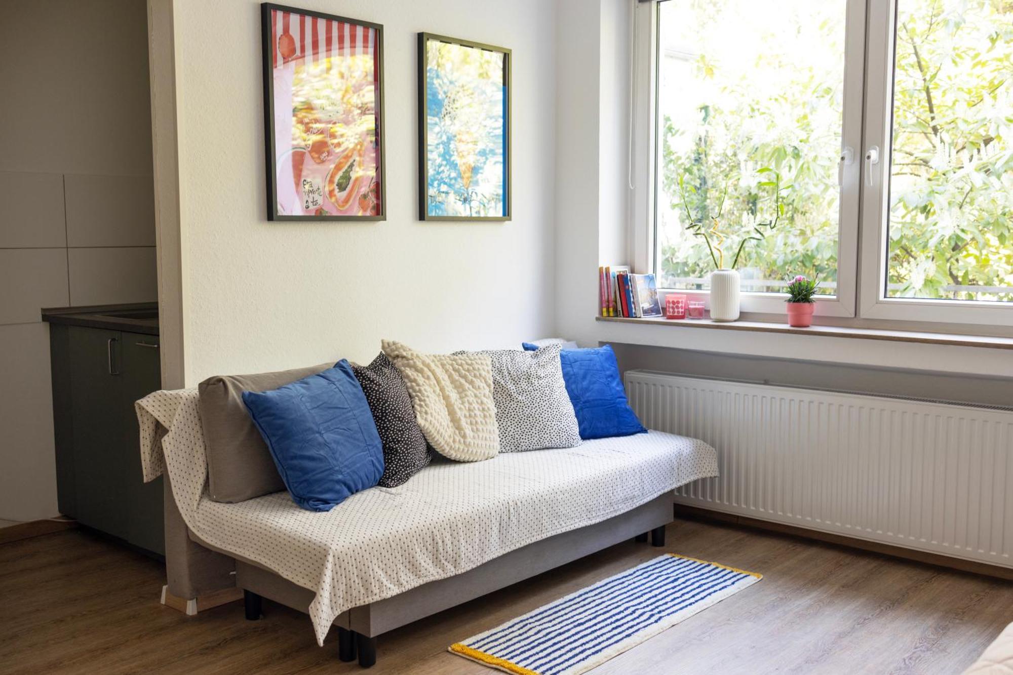 Central Apartment With Terrace And A Free Parking Duisburg Exterior foto